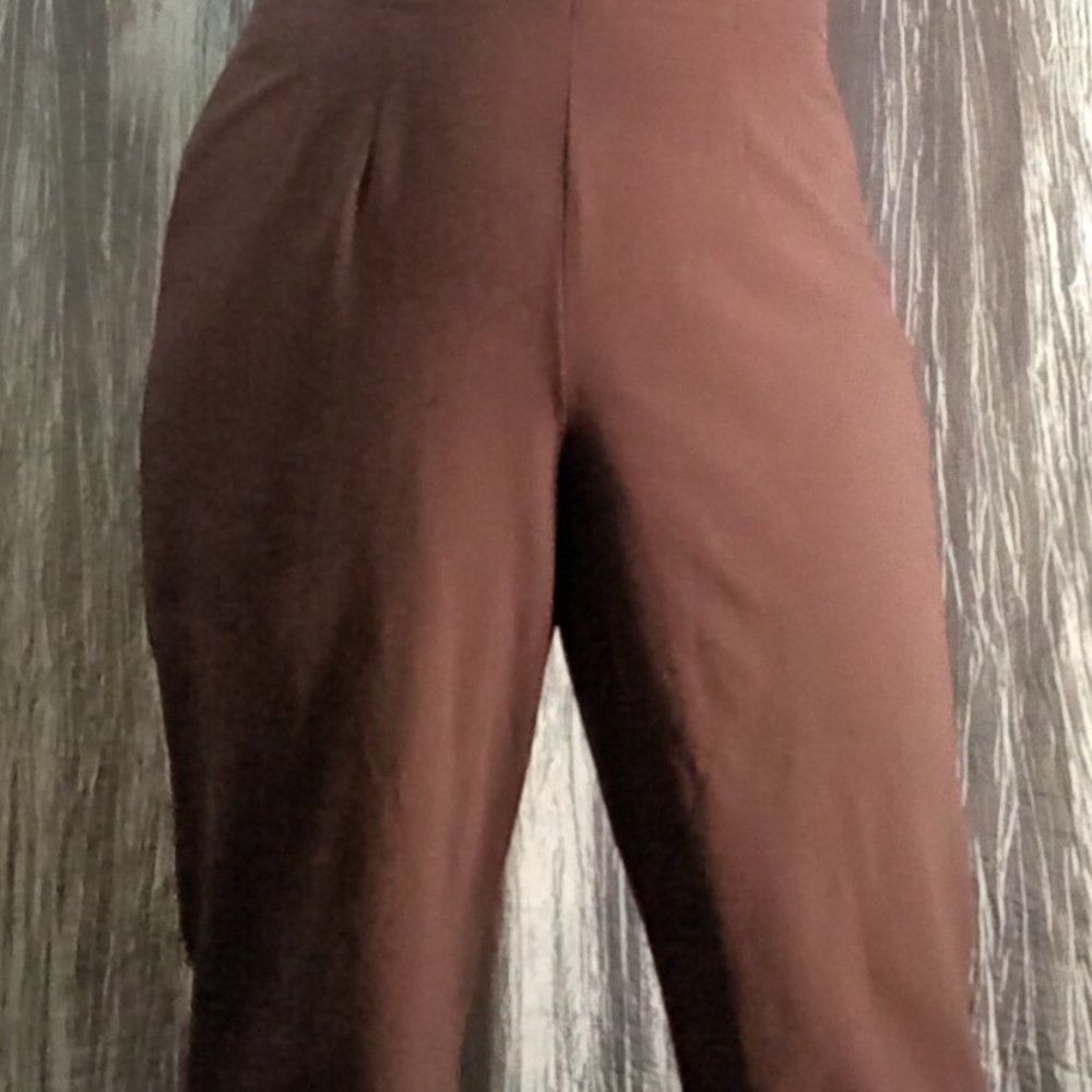 SIZE 16 PETITE EAST 5TH BROWN SLACKS / PANTS